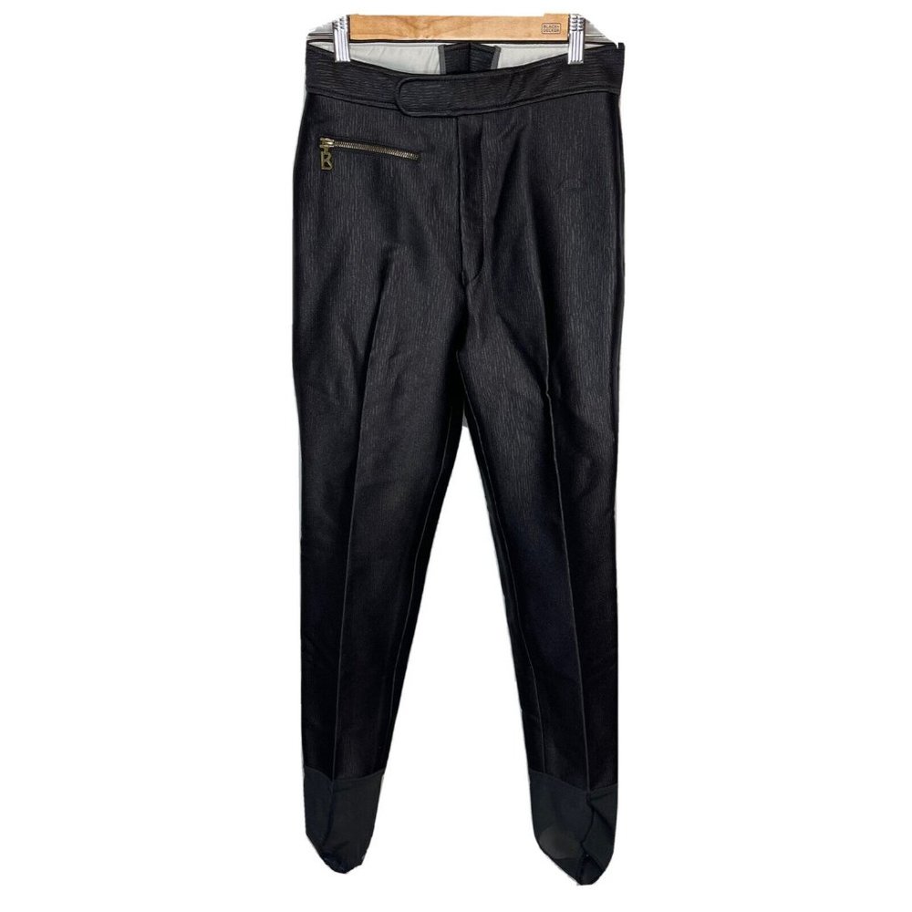 Bogner Ski Pants Women Size 10 Black Snow wool blend